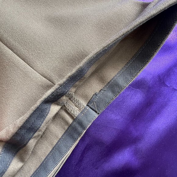 ๐Mud-Colored Dress Pants European Tailoring Handmade with High Quality Fabric - Picture 10 of 12